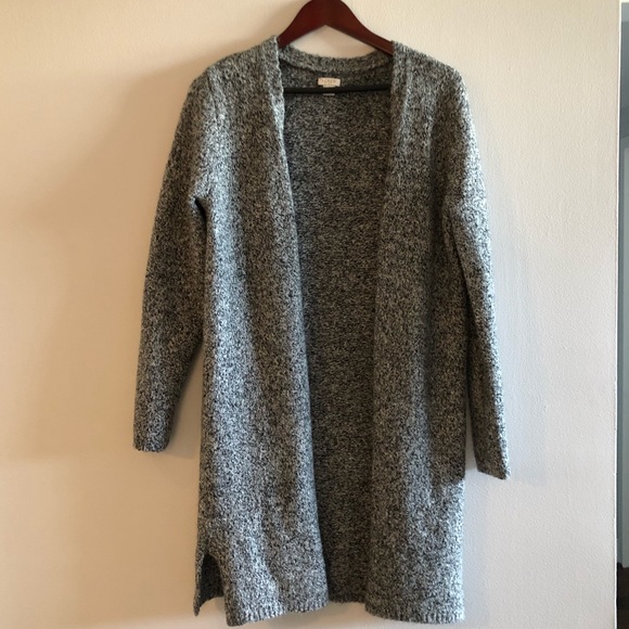 J. Crew Sweaters - j.crew gray duster cardigan